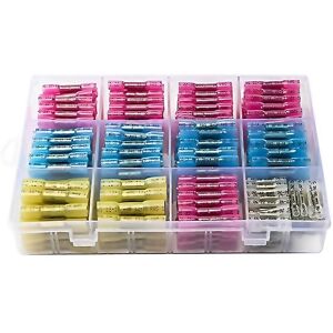 Unbranded For 350pcs Heat Shrink Butt Connectors Marine Grade Waterproof Wire Connectors K Unbranded For 350pcs Heat Shrink Butt Connectors Marine Grade Waterproof Wire Connectors K