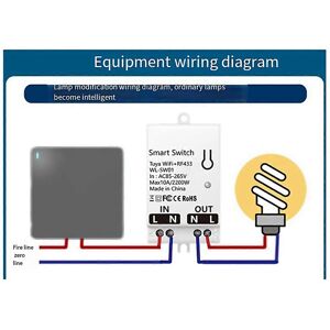 Unbranded For Zigbee Graffiti Wifi Smart Switch Onoff 30a Wifirf433 High Power Remote Cont Unbranded For Zigbee Graffiti Wifi Smart Switch Onoff 30a Wifirf433 High Power Remote Cont