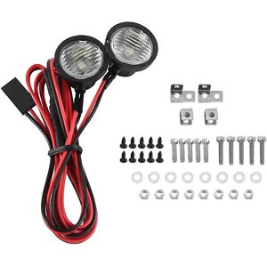 Unbranded For 2pcs Led Lights Bright Headlights Spotlight For 110 Rc Crawler Car Trx4 Trx6 Unbranded For 2pcs Led Lights Bright Headlights Spotlight For 110 Rc Crawler Car Trx4 Trx6