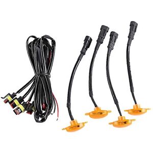 Unbranded For Plug Play Car Led Front Grille Smoked Amber Light Daytime Running Lights Lam Unbranded For Plug Play Car Led Front Grille Smoked Amber Light Daytime Running Lights Lam