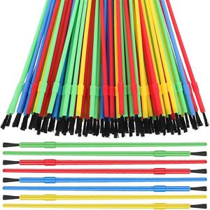 Unbranded For 100 Pieces Paint Brush Bulk Plastic Paint Brush Set Oil Painting Watercolor Unbranded For 100 Pieces Paint Brush Bulk Plastic Paint Brush Set Oil Painting Watercolor