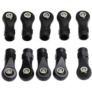 Unbranded For 10pcs Plastic M4 Rod End Link Linkage Balls Joint Head For 110 Rc Car Crawle Unbranded For 10pcs Plastic M4 Rod End Link Linkage Balls Joint Head For 110 Rc Car Crawle