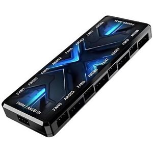 Unbranded For Dual 8way Argb Pwm Shenguang Synchronization 2in1 Chassis Fan Controller Rad Unbranded For Dual 8way Argb Pwm Shenguang Synchronization 2in1 Chassis Fan Controller Rad