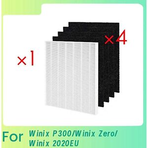 Unbranded For 1 Hepa Filter And 4 Activated Carbon Prefilters For P300 Zero 2020eu Air Pur Unbranded For 1 Hepa Filter And 4 Activated Carbon Prefilters For P300 Zero 2020eu Air Pur