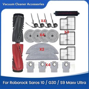 Unbranded For 20pcs For Roborock Saros 10g30 S9 Maxv Ultra Vacuum Cleaner Parts Main Side Unbranded For 20pcs For Roborock Saros 10g30 S9 Maxv Ultra Vacuum Cleaner Parts Main Side