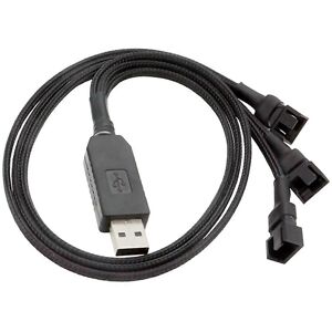 Unbranded For 12v Usb Fan Power Adapter Cable 1 To 3 Stepup Power Adapter Cable For 4pin P Unbranded For 12v Usb Fan Power Adapter Cable 1 To 3 Stepup Power Adapter Cable For 4pin P