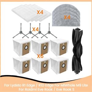 Unbranded For Main Side Brush Mop Filter For Lydsto R1 Edger1d Edgemiwhole M9 Literoidmi E Unbranded For Main Side Brush Mop Filter For Lydsto R1 Edger1d Edgemiwhole M9 Literoidmi E