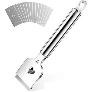 Unbranded For Hob Scraper Metal Scraper Ceramic Hob With 14 Glass Scraper Ceramic Unbranded For Hob Scraper Metal Scraper Ceramic Hob With 14 Glass Scraper Ceramic