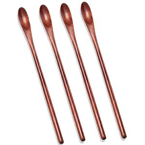 Unbranded For Wood Iced Tea Spoons Small Stirring Spoon Long Handle Cocktail Spoons Wood W Unbranded For Wood Iced Tea Spoons Small Stirring Spoon Long Handle Cocktail Spoons Wood W