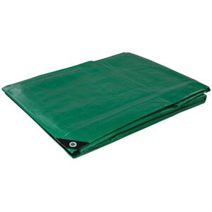 (1.9m x 2.9m, Green) Silverline Plain Heavy Duty Tarpaulin (1.9m x 2.9m, Green) Silverline Plain Heavy Duty Tarpaulin