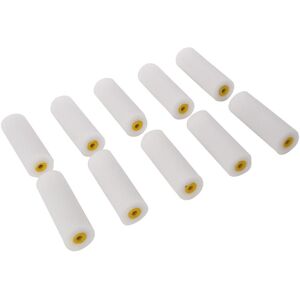 Silverline Gloss Mini Paint Roller Sleeve (Pack of 10) Silverline Gloss Mini Paint Roller Sleeve (Pack of 10)