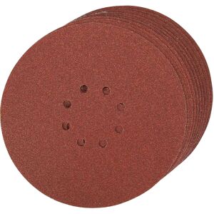 Silverline 60 Grit Hook and Loop Sanding Disc (Pack of 10) Silverline 60 Grit Hook and Loop Sanding Disc (Pack of 10)