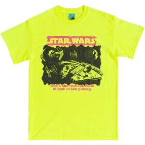 (S, Yellow) Star Wars Unisex Adult Hunk Of Junk In The Galaxy T-Shirt (S, Yellow) Star Wars Unisex Adult Hunk Of Junk In The Galaxy T-Shirt