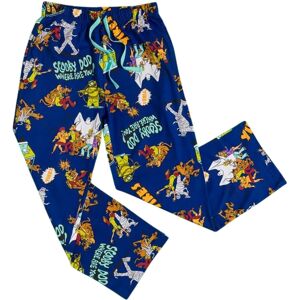 (M, Blue) Scooby Doo Mens Where Are You Lounge Pants (M, Blue) Scooby Doo Mens Where Are You Lounge Pants
