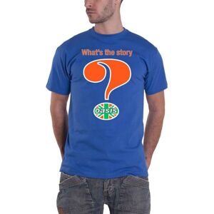 (S, Royal Blue) Oasis Unisex Adult Question Mark T-Shirt (S, Royal Blue) Oasis Unisex Adult Question Mark T-Shirt