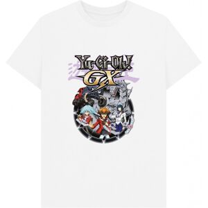 (XL, White) Yu-Gi-Oh! Unisex Adult GX T-Shirt (XL, White) Yu-Gi-Oh! Unisex Adult GX T-Shirt