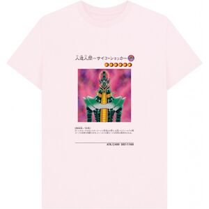 (S, Pink) Yu-Gi-Oh! Unisex Adult Jinzo T-Shirt (S, Pink) Yu-Gi-Oh! Unisex Adult Jinzo T-Shirt