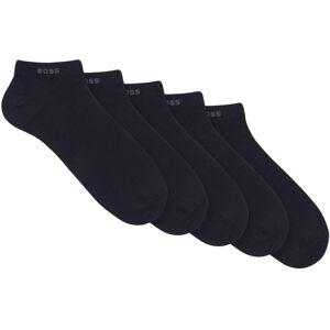 Hugo Boss (9 UK-12 UK, Dark Blue) Boss Unisex Adult Ankle Socks (Pack of 5) Hugo Boss (9 UK-12 UK, Dark Blue) Boss Unisex Adult Ankle Socks (Pack of 5)