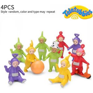 Unbranded Random Teletubbies 4pcs Figure Model Toy Set Cake Topper Diy Decor Accessories Unbranded Random Teletubbies 4pcs Figure Model Toy Set Cake Topper Diy Decor Accessories