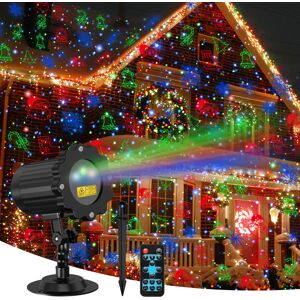 Unbranded Laser Christmas Projector Lights Outdoor Black SE369 with 12 Patterns Waterproof Unbranded Laser Christmas Projector Lights Outdoor Black SE369 with 12 Patterns Waterproof