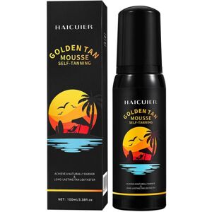 Unbranded Haicuier Tanning Boosting Mousse Bronze Gentle Non-irritating Moisturizing Unbranded Haicuier Tanning Boosting Mousse Bronze Gentle Non-irritating Moisturizing