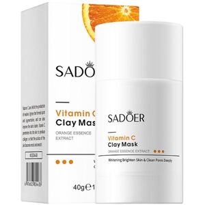 Unbranded Sadoer Vitamin C Solid Mask Cleans, Shrinks Pores, And Refines Skin. Facial Mud Unbranded Sadoer Vitamin C Solid Mask Cleans, Shrinks Pores, And Refines Skin. Facial Mud