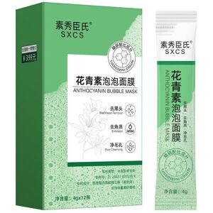 Unbranded Suxiuchens Anthocyanin Bubble Mud Mask Deep Cleans The Face To Improve Acne Unbranded Suxiuchens Anthocyanin Bubble Mud Mask Deep Cleans The Face To Improve Acne