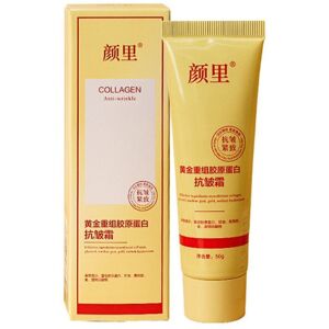 Unbranded Yanli Gold Recombinant Collagen Moisturizing Cream Lightens Fine Lines, Improves Unbranded Yanli Gold Recombinant Collagen Moisturizing Cream Lightens Fine Lines, Improves
