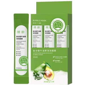 Unbranded The Aging Compound Acid Avocado Bubble Mask Naturally Does Not Stimulate Deep Unbranded The Aging Compound Acid Avocado Bubble Mask Naturally Does Not Stimulate Deep