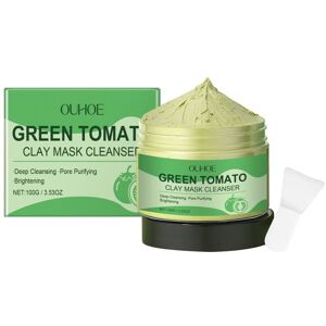 Unbranded (new) Green Tomato Cleansing Mud Mask Deep Cleansing Moisturizing Firming Skin Unbranded (new) Green Tomato Cleansing Mud Mask Deep Cleansing Moisturizing Firming Skin