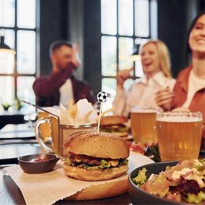 Unbranded For Bamboo Cocktail Picks Decorative Fruit Toothpicks Soccer Unbranded For Bamboo Cocktail Picks Decorative Fruit Toothpicks Soccer