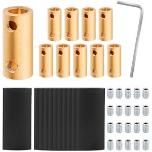 Unbranded For 10pcs 6awg Wire Connectors Brass Quick Connecting Terminals 80 Unbranded For 10pcs 6awg Wire Connectors Brass Quick Connecting Terminals 80