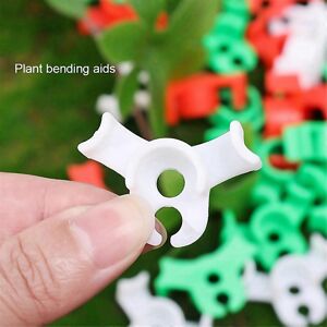 Unbranded For 150pcs Plant Clips Bending Tool For Flower Vines Training White Unbranded For 150pcs Plant Clips Bending Tool For Flower Vines Training White