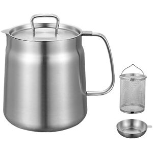 Unbranded For Oil Pot 2l Oil Fryer And Filter Cup Combo Versatile Oil Filter Unbranded For Oil Pot 2l Oil Fryer And Filter Cup Combo Versatile Oil Filter