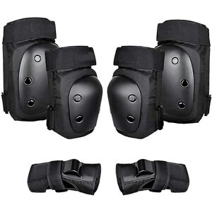 Unbranded For 6pcs Adultyouth Knee Pads Elbow Pads Wrist Guards Unbranded For 6pcs Adultyouth Knee Pads Elbow Pads Wrist Guards