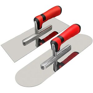Unbranded For Concrete Tools Set Stainless Steel Flat Finishing Trowel 11x4in Unbranded For Concrete Tools Set Stainless Steel Flat Finishing Trowel 11x4in