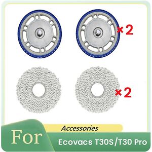 Unbranded For 4pcs Rag And Mop Holder For Ecovacs T30st30 Pro Robot Vacuum Cleaner Unbranded For 4pcs Rag And Mop Holder For Ecovacs T30st30 Pro Robot Vacuum Cleaner