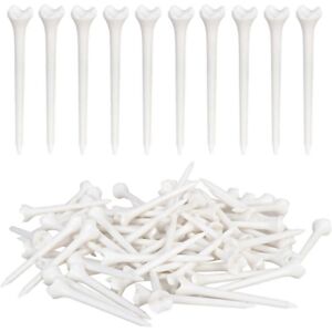 Unbranded For 100pcs 83mm Professional Tee System Plastic Golf Tee Golf Accessories Unbranded For 100pcs 83mm Professional Tee System Plastic Golf Tee Golf Accessories