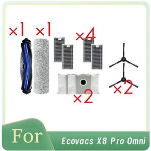 Unbranded For 10 Pcs For X8 Pro Omni Robot Vacuum Roller Side Brush Unbranded For 10 Pcs For X8 Pro Omni Robot Vacuum Roller Side Brush