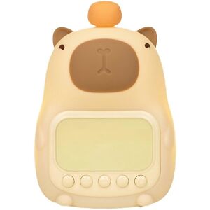 Unbranded For Capybara Night Light With Digital Clock Silicone Animal Night Light Unbranded For Capybara Night Light With Digital Clock Silicone Animal Night Light
