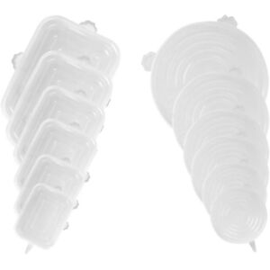 Unbranded For Silicone Stretch Cover For Food Storage Dishwasher And Refrigerator Unbranded For Silicone Stretch Cover For Food Storage Dishwasher And Refrigerator