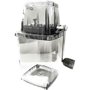 Unbranded For Household Manual Ice Crusher Hand Shaved Ice Machine Transparent Unbranded For Household Manual Ice Crusher Hand Shaved Ice Machine Transparent