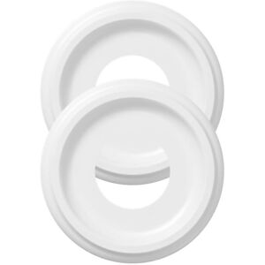 Unbranded For 2 Packs Molded Pu Ceiling Medallions White Unbranded For 2 Packs Molded Pu Ceiling Medallions White