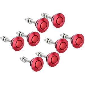 Unbranded For 8 X Push Button Hood Bonnet Pins Lock Clip Car Bumper Latch Kit Red Unbranded For 8 X Push Button Hood Bonnet Pins Lock Clip Car Bumper Latch Kit Red