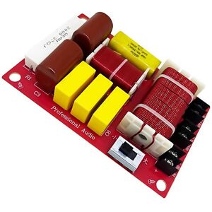 Unbranded For 2 Way Audio Speaker Crossover Professional Treble Bass Loudspeaker Unbranded For 2 Way Audio Speaker Crossover Professional Treble Bass Loudspeaker