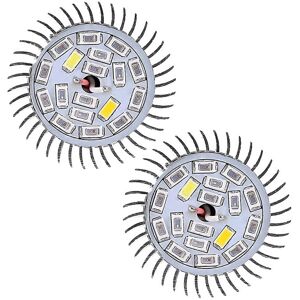 Unbranded For 2pcs E14 Plant Growth Light 85265v Full Spectrum Led Grow Light Unbranded For 2pcs E14 Plant Growth Light 85265v Full Spectrum Led Grow Light