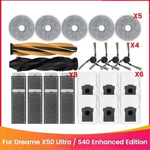 Unbranded For Dreame X50 Ultra S40 Enhanced Edition Robot Vacuum Attachments Unbranded For Dreame X50 Ultra S40 Enhanced Edition Robot Vacuum Attachments