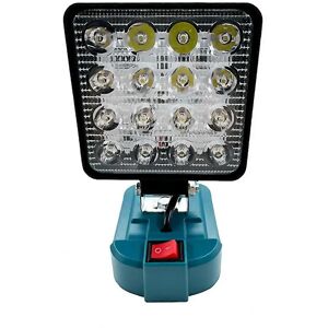 Unbranded For Led Work Light Flashlight For Makita 18v Liion Battery Flood Unbranded For Led Work Light Flashlight For Makita 18v Liion Battery Flood