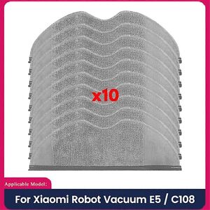 Unbranded For Mop Pads For Xiaomi Robot Vacuum E5 C108 Robot Vacuum Cleaner 10pcs Unbranded For Mop Pads For Xiaomi Robot Vacuum E5 C108 Robot Vacuum Cleaner 10pcs