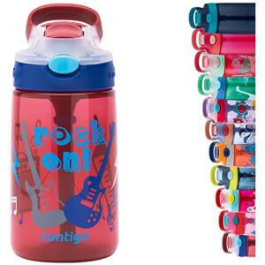 Contigo Gizmo Flip Autospout Kids Water Bottle with Flip Straw, BPA Fr Contigo Gizmo Flip Autospout Kids Water Bottle with Flip Straw, BPA Fr